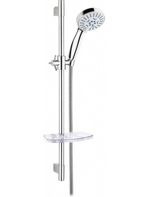 Mistillo SÜRGÜLÜ DUŞ SETİ + Ø22MM PARLAK POLİSH + 5 FONKSİYONLU