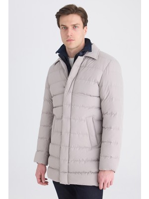 D'S Damat Ds Damat Regular Fit Taş Düz Mont 5HC071221020M