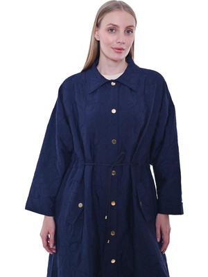 Invee Yaprak Belli Ipli Kap Lacivert