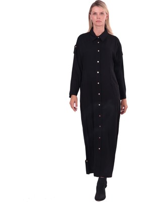 Invee Savana Uzun Kap Siyah