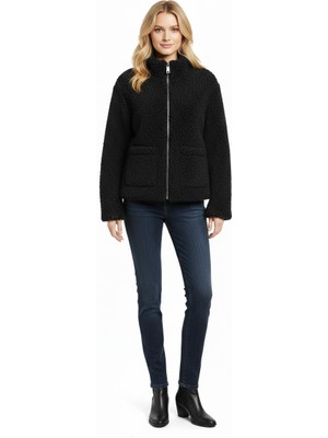 Paolo Framinco PF-076 Kuzu Derisi Siyah Kürk Deri Ceket