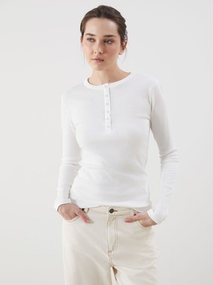 Lc Waikiki Yeni Sezon Bisiklet Yaka Dokulu Kadın Body