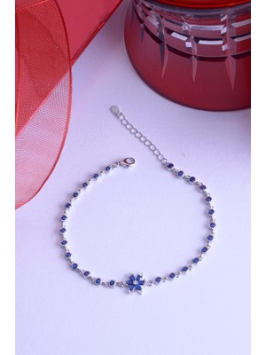 INNUENDO JEWELRY 925 Ayar  Gümüş Lotus Çiçek Bileklik