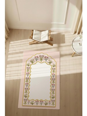 Charmbi Özel Tasarım Seccade – Kaymaz Taban & Renkli Desenler Dijital Baskı