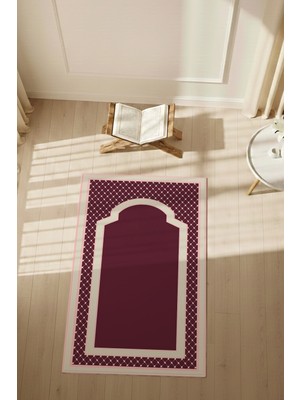 Charmbi Özel Tasarım Seccade – Kaymaz Taban & Renkli Desenler Dijital Baskı