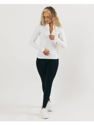 Alphalete Yarım Fermuarlı Body