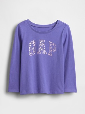 Gap V-Frch Ls Bf Logo Tee