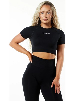 Alphalete Kısa Kol Crop