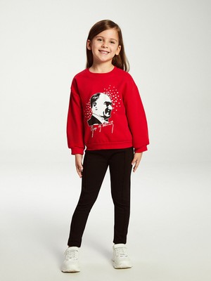 Lc Waikiki Yeni Sezon Beli Lastikli Kız Çocuk Basic Tayt