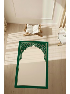 Charmbi Özel Tasarım Seccade – Kaymaz Taban & Renkli Desenler Dijital Baskı