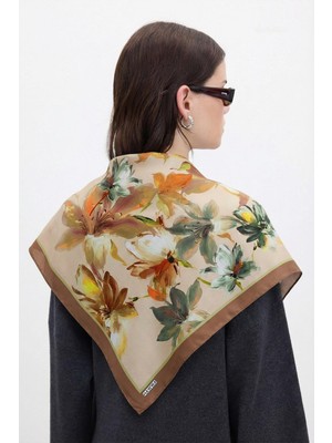 Hawwa Hazan Soft Desenli Bandana Fular