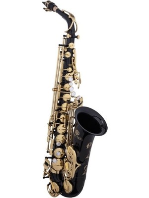 Jupiter JAS1100GOQ Alto Saksafon (Gold/orange) | Özel Seri Renkli Gövde