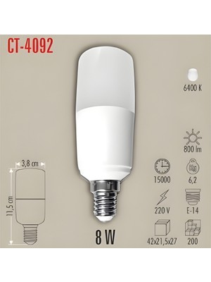 Cata LED Pil Ampul - E14 Duy