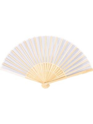 Hype Store Ahşap Katlanır Yelpaze El Yelpazesi Çok Amaçlı Yelpaze