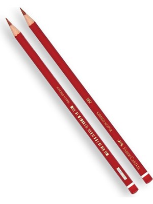Hype Store Faber-Castell 12'li Kırmızı Kopya Kalemi, Yüksek Kaliteli Mine, Kırılmaya Dayanıklı Uç, Sürdürülebil