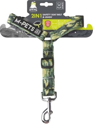 Hype Store M-Pets Hıkıng 2ın1 Göğüs Tasması+Emniyet Kemerli Tasma Kamuflaj