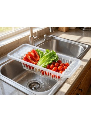 Selka Home Selka Ayarlanabilir Lavabo Organizeri