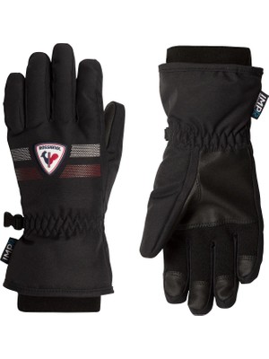 Rossignol Jr Roc Impr G Unisex Çocuk Siyah Eldiven
