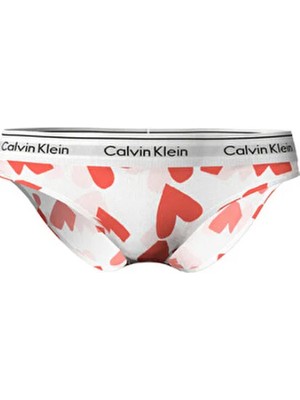 Calvin Klein Kadın Kırmızı Slip
