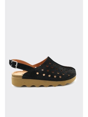 Derinet Hakiki Deri Kadın Sandalet