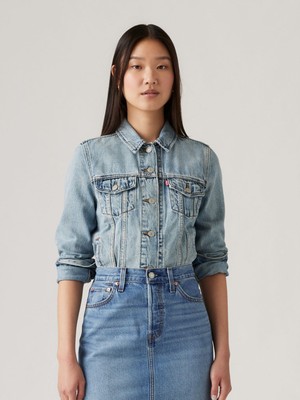 Levi's Orıgınal Trucker Kadın Mavi Kot Ceket 29945-0100
