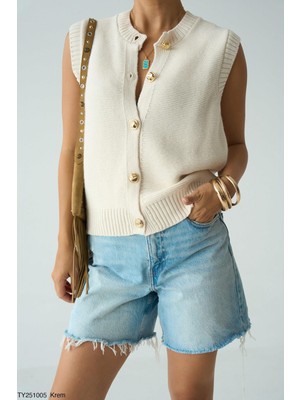 Butik Belvita 5 Düğmeli Yelek