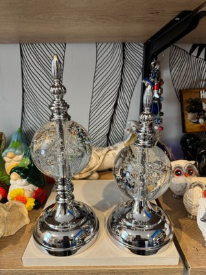 Atak Hediyelik Dekoratif 2'li Kristal Boncuklu Obje Alem