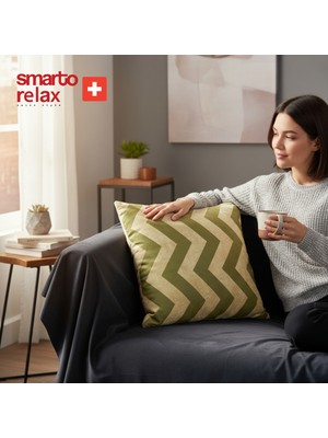 Smarto Relax Içi Dolgulu Kırlent 45X45 cm Kare – Salon & Berjer Kırlenti