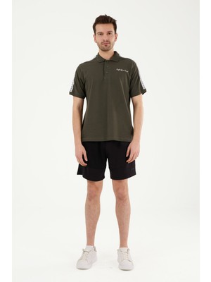 Louren W866 Polo Yaka Pike Kumaş Tshirt