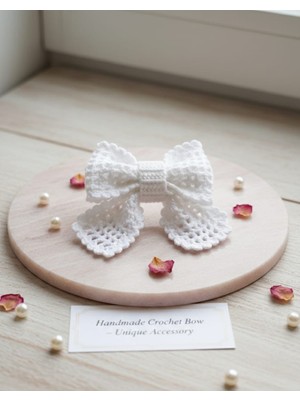 Veyla Style El Yapımı El Örgüsü Lastikli Saç Tokası