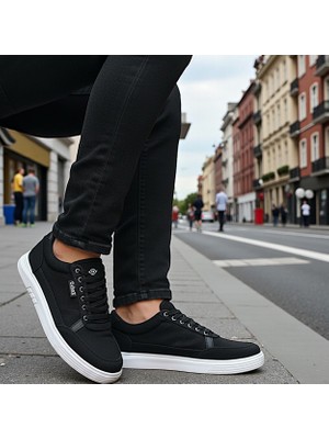 KAFKASLAR AYAKKABI Düz Taban Ortopedik Erkek Dakırs Keten Sneaker Günlük Ayakkabı