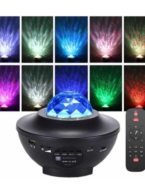 Astraltech Dönen Işıklı Disko Topu Projektör Müzik Çalarlı Disco Speaker