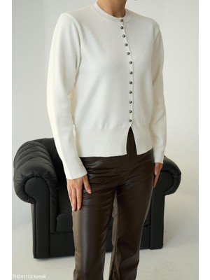 Butik Belvita 12 Düğmeli Triko Hırka