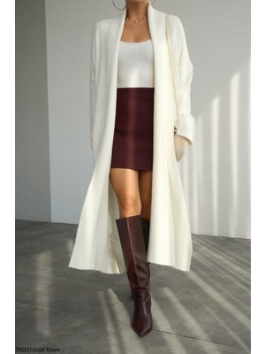 Butik Belvita Önü Açık Şal Yaka Hırka