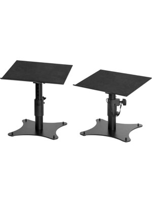 On Stage SMS4500-P Masaüstü Stüdyo Monitör Standı (Çift) | Yükseklik Ayarlı Masa Üstü Kullanım