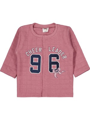 Civil Baby 96 Nakışlı 1-9 Ay Pijama Takımı - Pembe 3-6 Ay