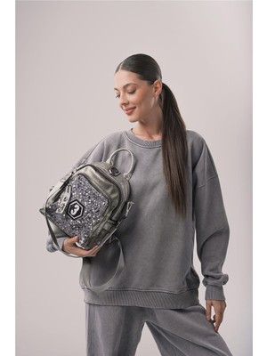 Ççs 18056 Kadın Omuz ve Sırt Çantası