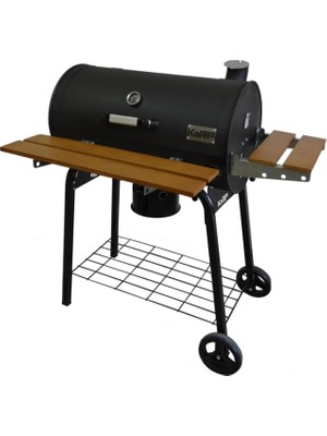 Divona Home Barbekü Baz Model  Bahçe Balkon Bbq Seti (75 CM) (KILIF VE ÖNLÜK HEDİYELİ!)