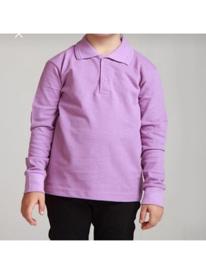 Dıgıl Kids Çocuk Polo Yaka Okul T-Shirt Uzun Kol
