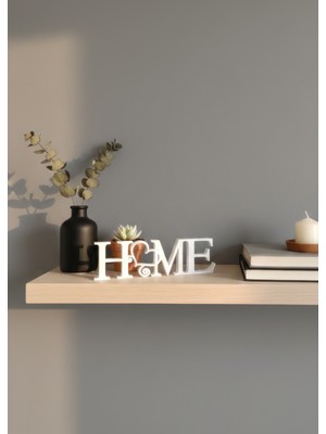 Bayan Rottenmeier Home Yazılı Kalpli Tabela Dekoratif Obje - Biblo - Dekor