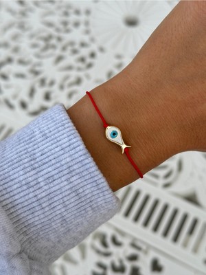 Miliva Mini Balıklı Kırmızı Ip Bileklik | Kırmızı Ip Bileklik | Balık Bileklik | Şans Bilekliği