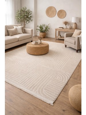 Hoom Rugs Grandy 4666 Bej Modern Halı