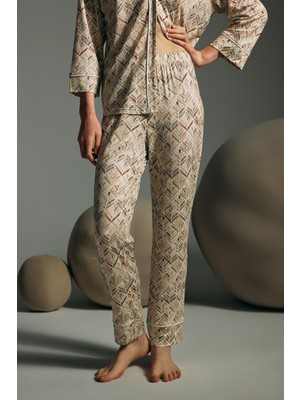 Hays Kadın Viskon Uzun Pijama Altı