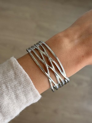 İrem Yıldız Çelik Silver Kelepçe