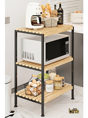 Bino Mutfak Rafı Vernikli Ahşap Mutfak Dolabı Düzenleyici Banyo Rafı Banyo Dolabı Organizer Düzenleyici