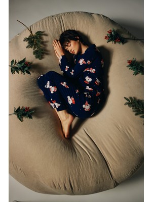 Hays Kadın Pamuklu Uzun Kollu Pijama Takımı