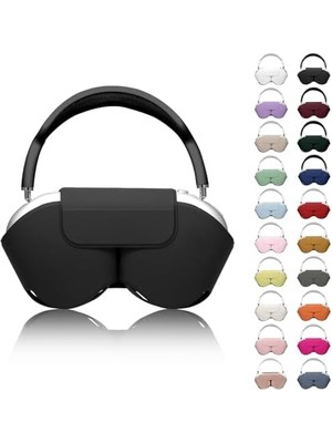 Aesco Youtec Max Kılıf Için, Uyku Modlu Akıllı Kılıf Kapak Aksesuarları, Pu Deri Tarafından Üretilen Orijinal Yedek Taşıma Çantası, Airpod Pro Max Kulaklıklar Için, Siyah