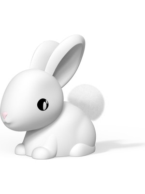 Dhink Silikon Şarjlı Gece Lambası Bunny Cotton