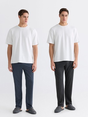 Lc Waikiki Yeni Sezon Standart Kalıp Erkek Pijama Alt 2'li