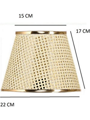 571 Store Abajur Şapkası - Yedek Şapka - Abajur Başlığı -Kumaş Başlık